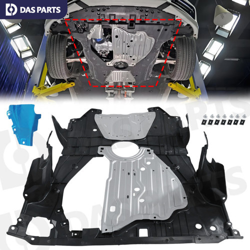 Engine splash shield lower - splash,